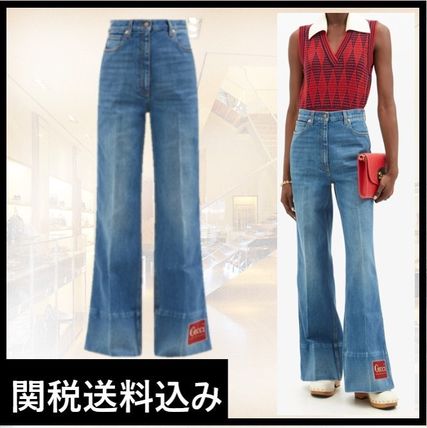 フレア GUCCI x デニム・ジーパン(レディース) - 海外通販のBUYMA