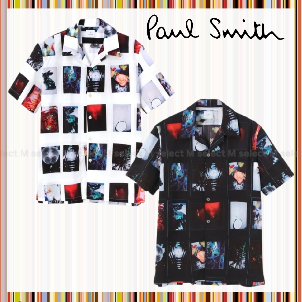 最愛 Paul Smith ブロッキンググラフィックシャツ L ecousarecycling.com