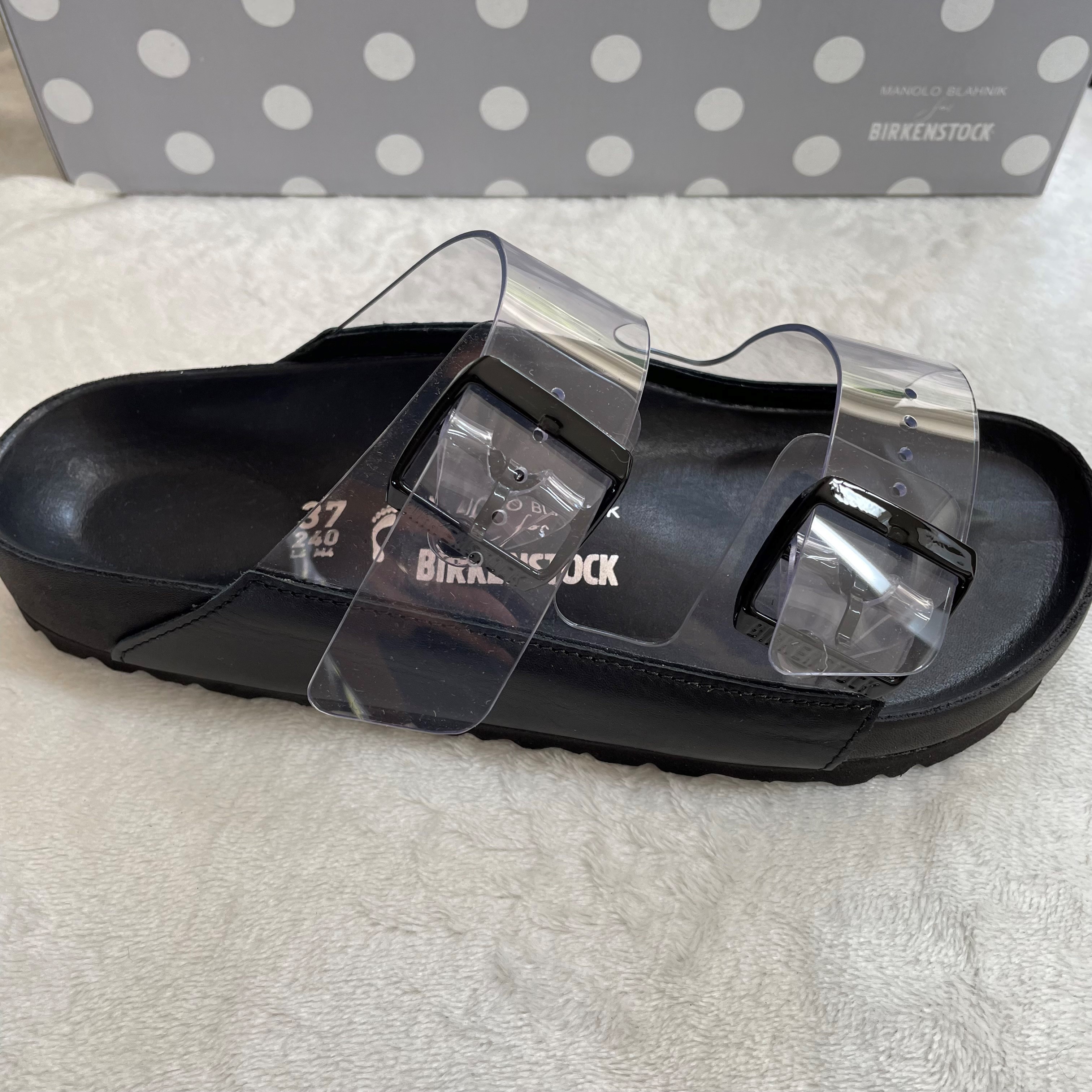 MANOLO BLAHNIK × Birkenstock◆ Arizona PVC/ 各色 MANOLO BLAHNIK × Birkenstock◇ Arizona PVC/ 各色