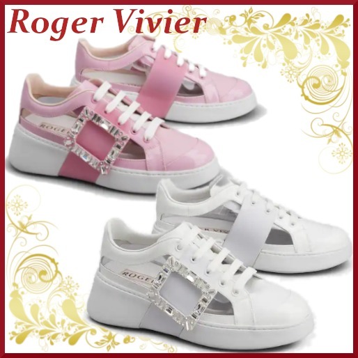 ☆日本買取☆ 【Roger Vivier】ヴィヴスケート バックル PVC