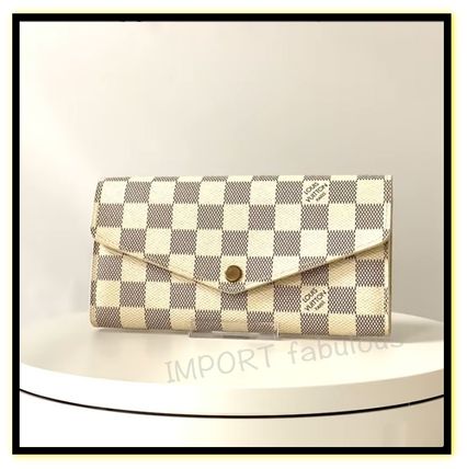 Louis Vuitton DAMIER AZUR(ルイヴィトン ダミエ アズール) 長財布 ...