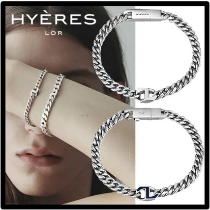 HYERES LOR 正規品 Silver HL3B98068W9 シルバーリンクチェーン