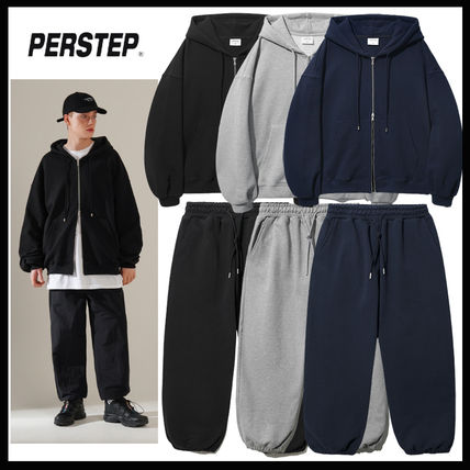 ★送料・関税込★Perstep☆[セットアップ] Liam パーカー+パンツ 韓国ファッション perstep(パーステップ) セットアップ(メンズ