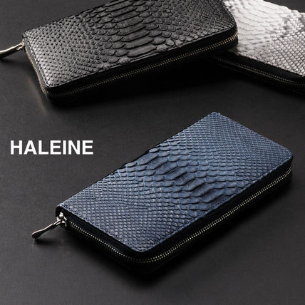 HALEINE 長財布 HALEINE ダイヤモンドパイソン財布