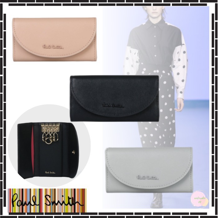 新着☆PAUL SMITH☆スムースバイカラー キーケース ギフトに最適 ...