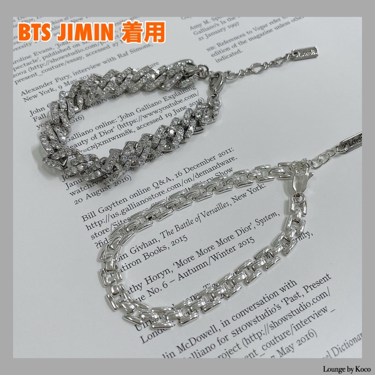 【just LoveR.】Maven square Bracelet▲BTS愛用