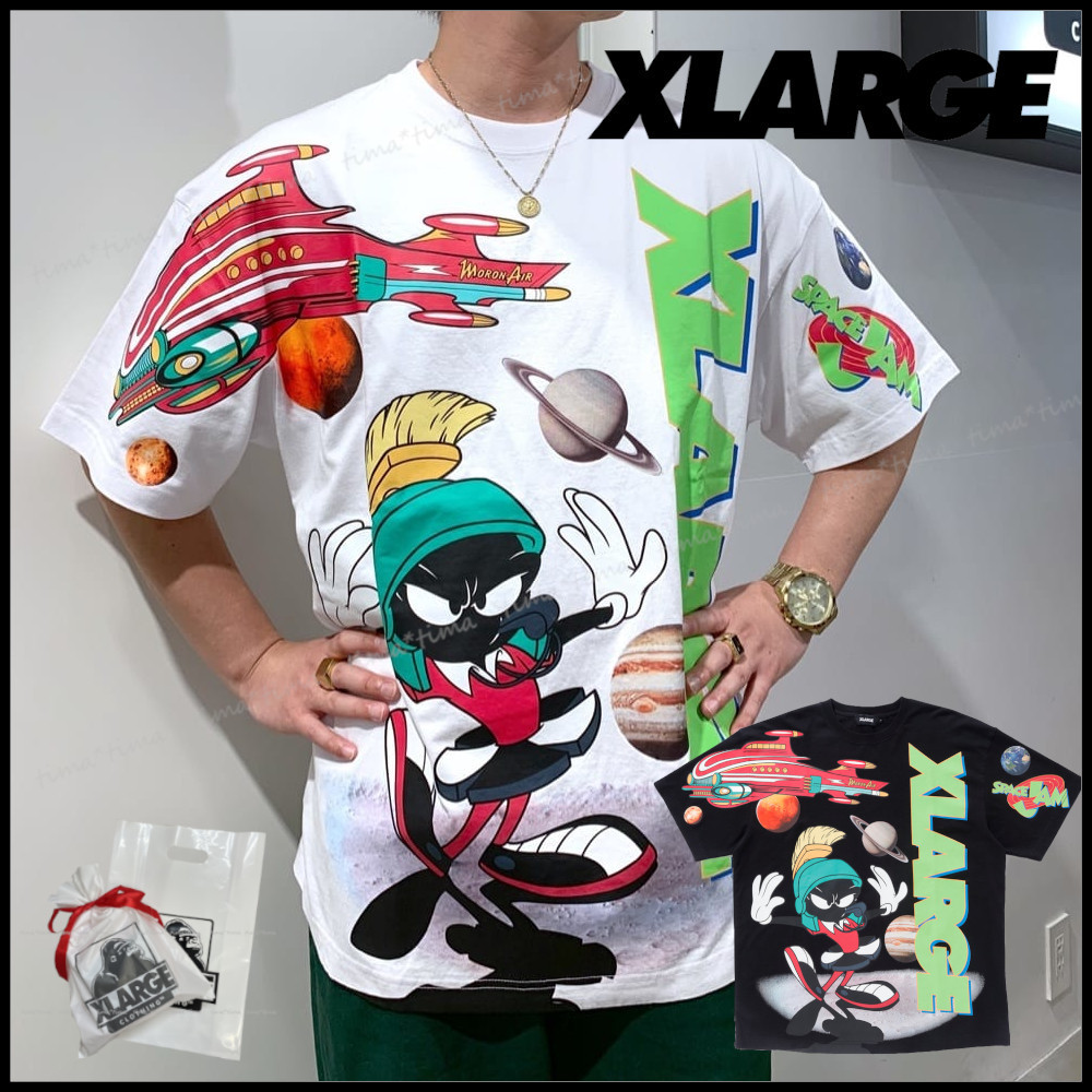 最安値で JAM 送料込★XLARGE×SPACE MARVIN 半袖T* TEE S/S MARTIAN THE Tシャツ・カットソー 最安値で JAM 送料込★XLARGE×SPACE MARVIN 半袖T* TEE S/S MARTIAN THE Tシャツ・カットソー