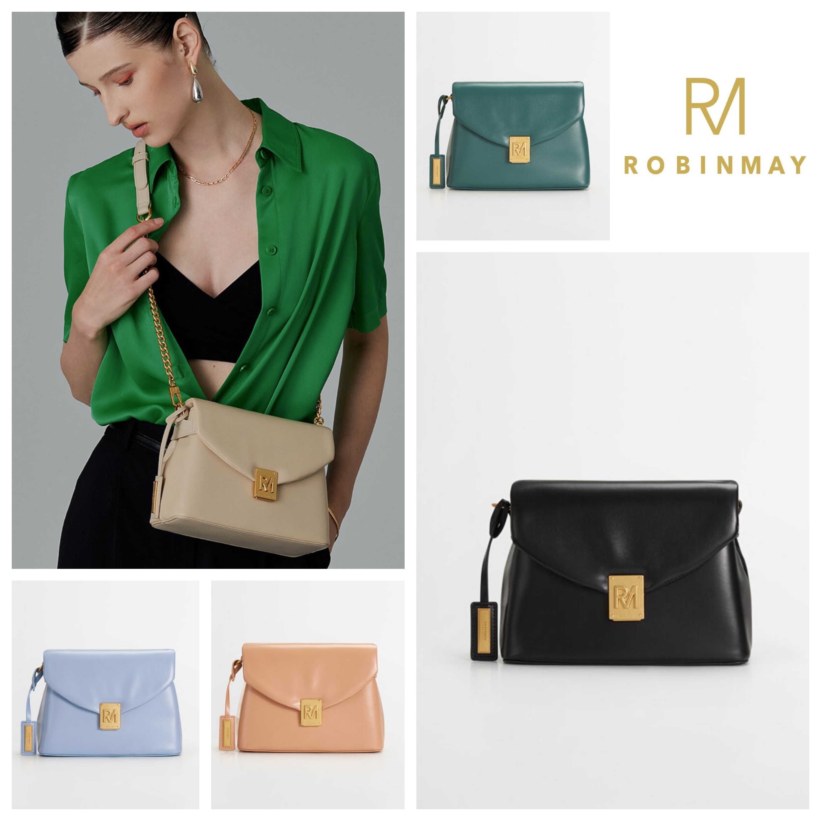 台湾 ROBINMAY チェーン ショルダーバッグ ポシェット C222