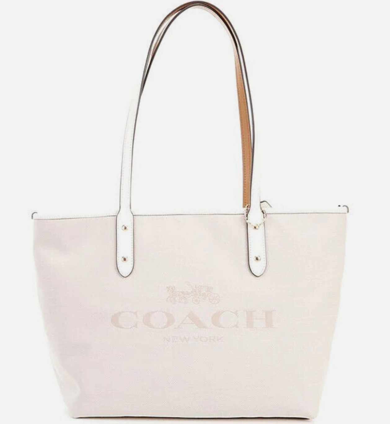 セールCoachホース&キャリッジジャガードトップジップトート セールCoachホース&キャリッジジャガードトップジップトート