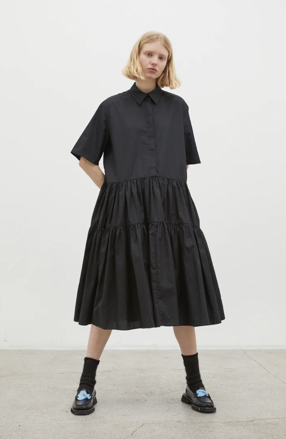 今年も話題の Cecilie シャツワンピース DRESS PRIMROSE Bahnsen ワンピース