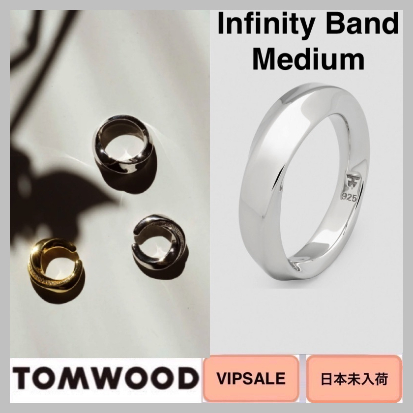 ■VIPSALE■ Tom Wood Infinity Band Medium シルバーリング