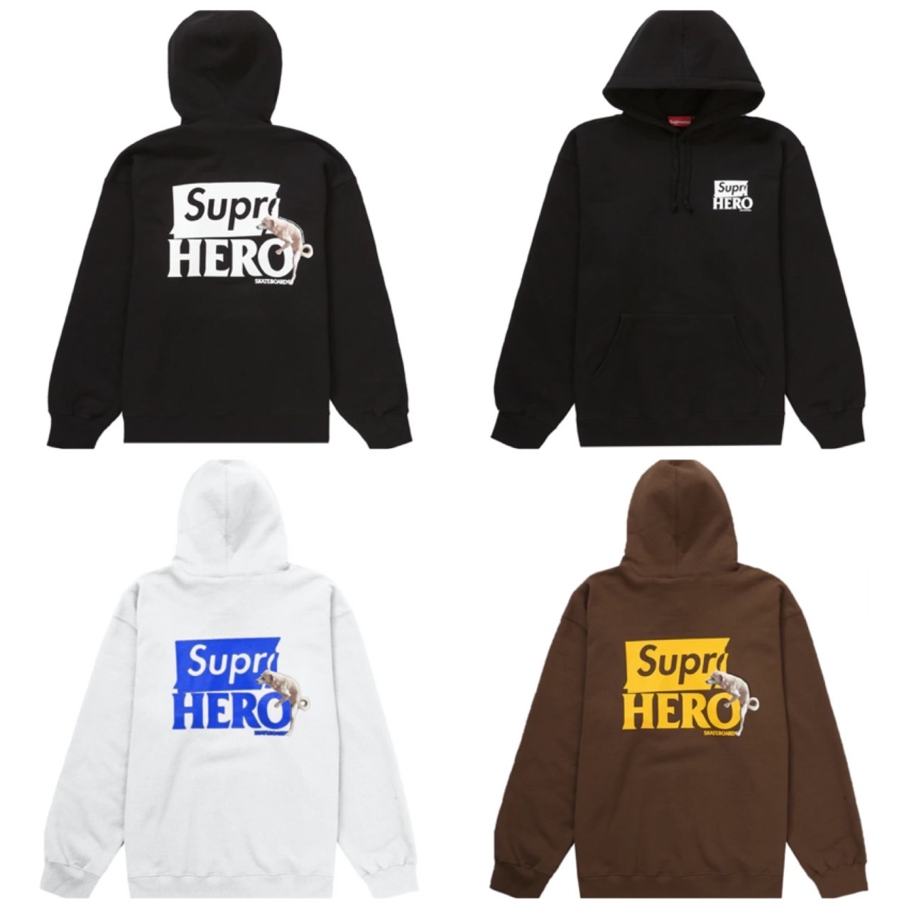 SUPREME x ANTIHERO★フーディ/パーカー★アンタイヒーロー