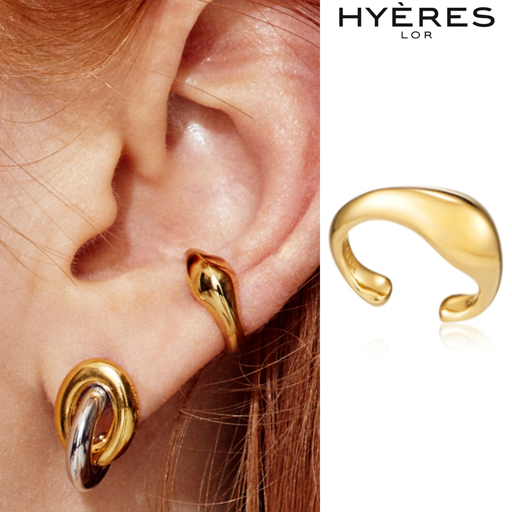 【HYERES LOR】Petit Laurel Silver Subuni Ear Cuff Single