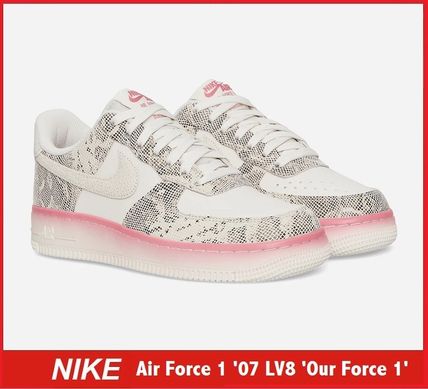大人気 早い者勝ち NIKE AIR FORCE 1 ‘07 LV8 パイソン柄 パイソン Nike AIR FORCE 1(ナイキ エアフォースワン) - 海外