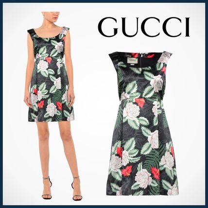 ノースリーブ GUCCI(グッチ) ワンピース・オールインワン(レディース ...