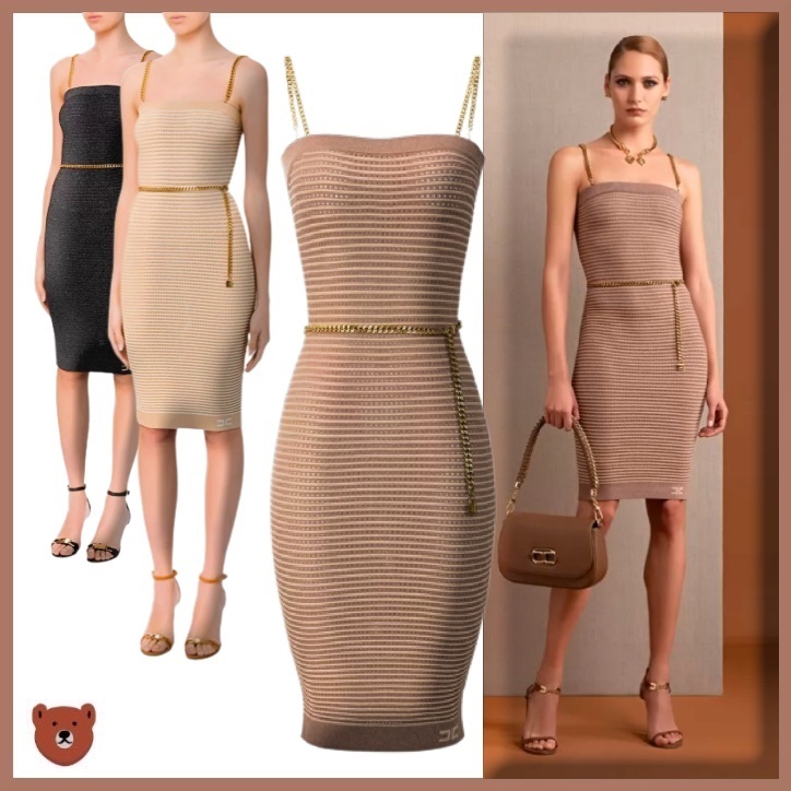 2021人気新作
【ELISABETTA FRANCHI】チェーンベルト付きニットシースドレス ワンピース 2021人気新作
【ELISABETTA FRANCHI】チェーンベルト付きニットシースドレス ワンピース