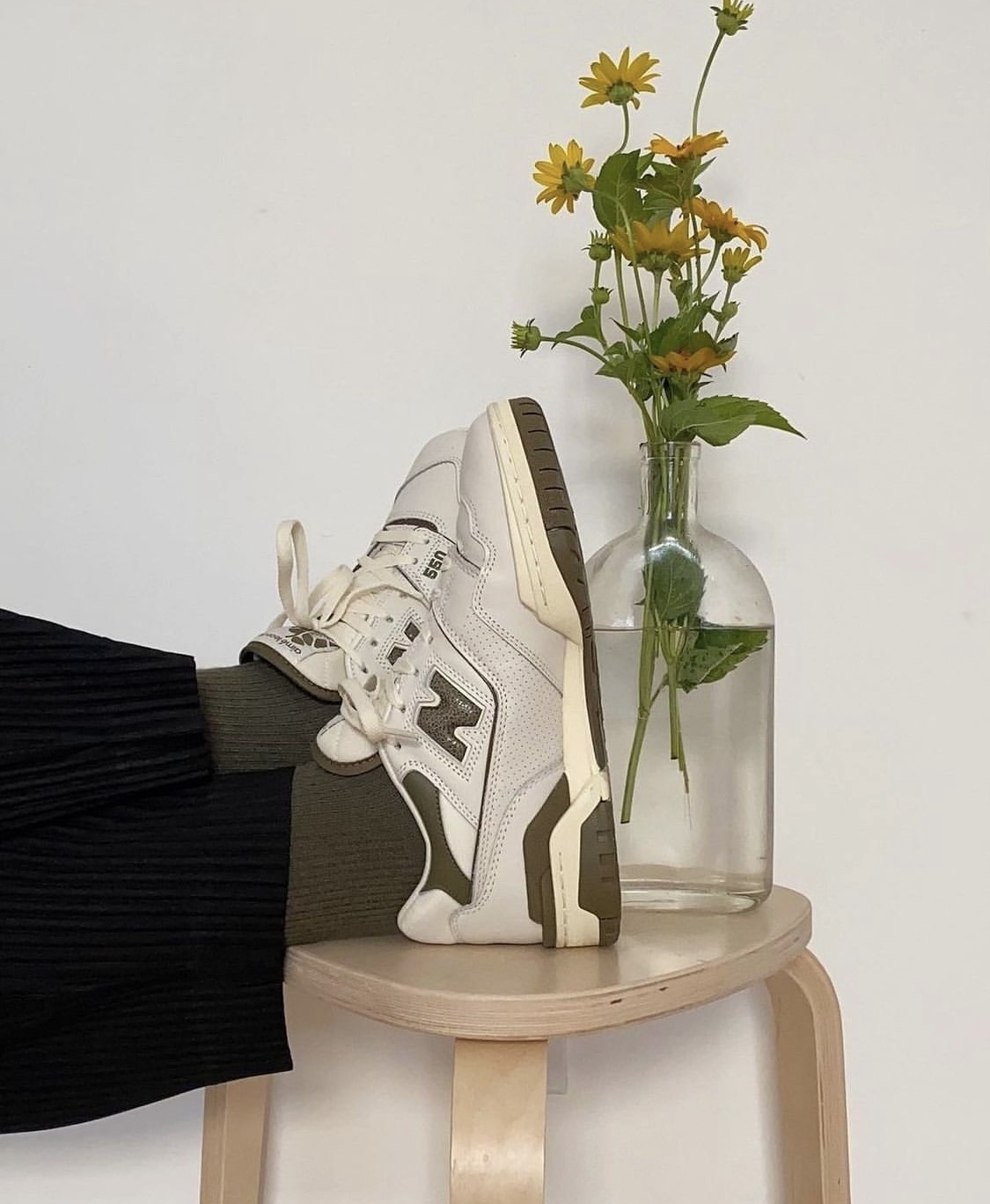 【26.5㎝ OLIVE】AIME LEON DORE NEW BALANCE P550 BASKETBALL