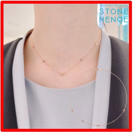 STONE HENgE ストーンヘンジ ローズゴールド ネックレス SC1125 STONEHENgE(ストーンヘンジ) ネックレス・ペンダント(レディース