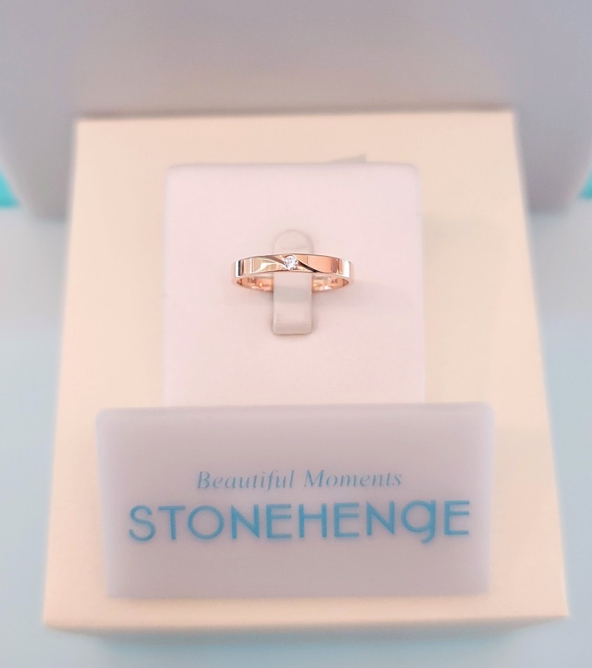 ☆【STONE HENgE】☆14K XOXOカップリン.グ女性用M0764(2