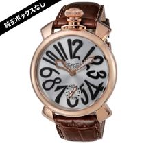 【国内即納】GaGa MILANO マヌアーレ 5011.06S-BRW 腕時計