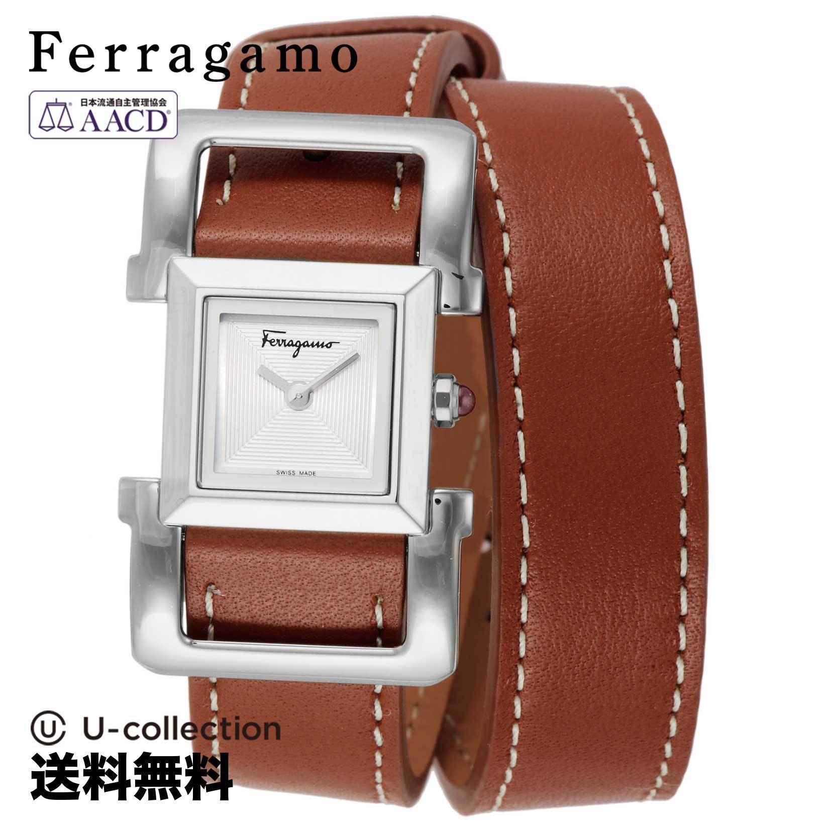 【国内即納】Ferragamo スクエアインゴット SFMA00121 腕時計
