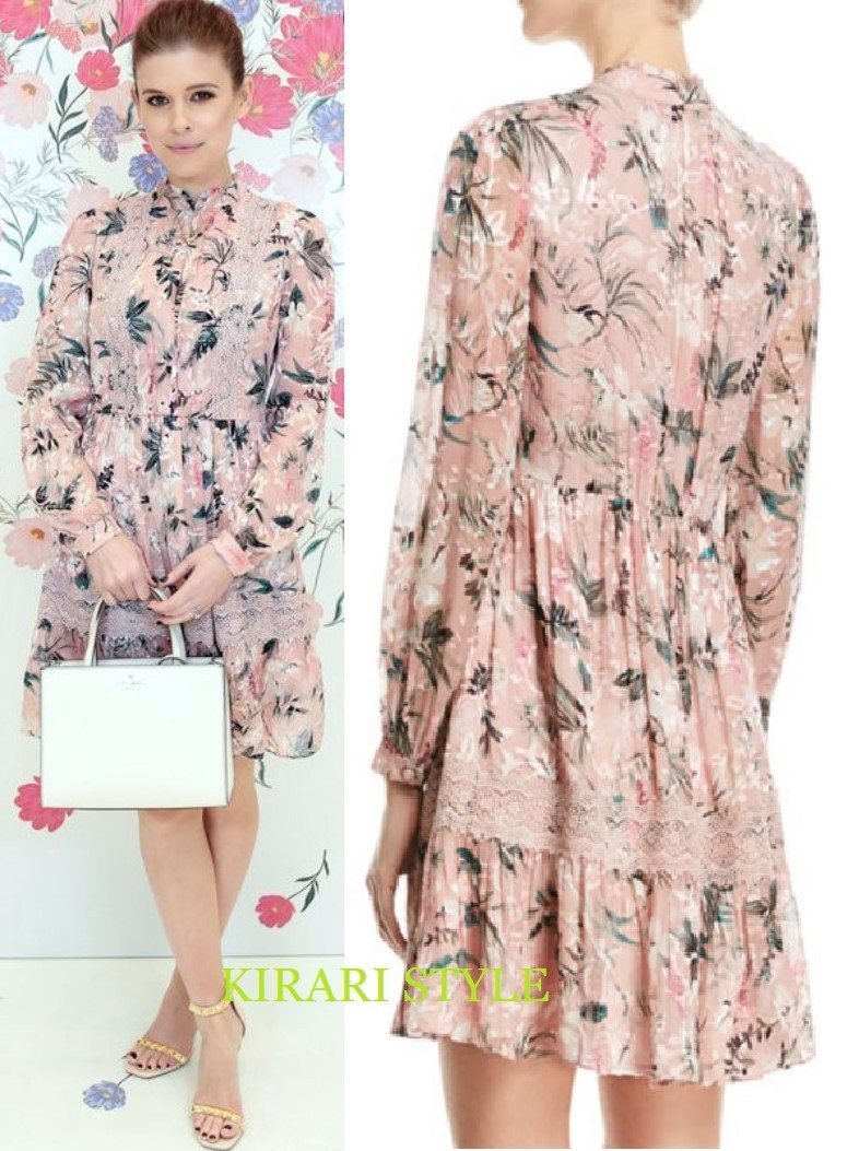 ト送料込 【極美品✨】 泉里香着用 ケイトスペード 総柄 スカラップ