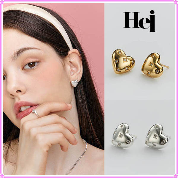 【Hei】alice heart earring〜ハートのピアス★2022夏