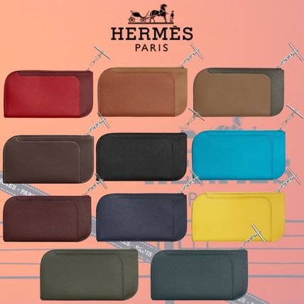 【鮮やかなブルーが素敵♪】HERMES スマホケース マルチケース ブルー（青）系 HERMES(エルメス) iPhone・スマホケース