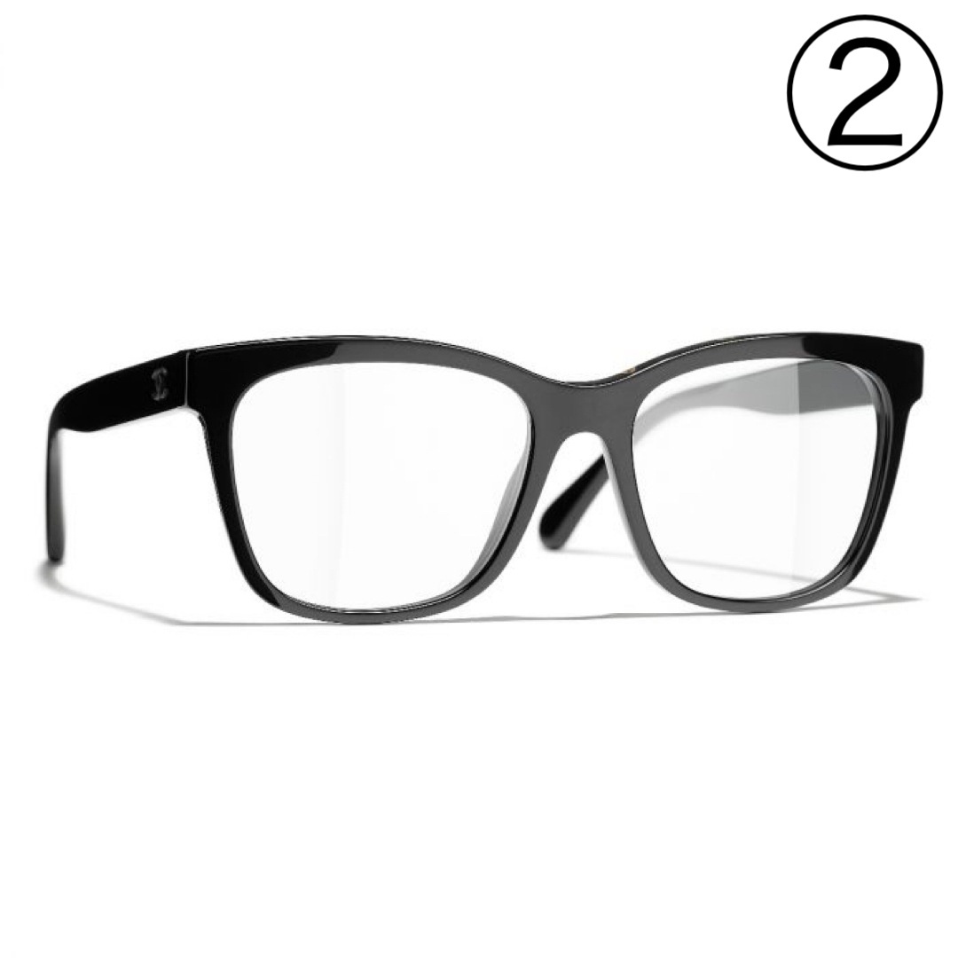 CHANEL Eyeglass Frames Unisex Black - Cheap Rcj Jordan Outlet