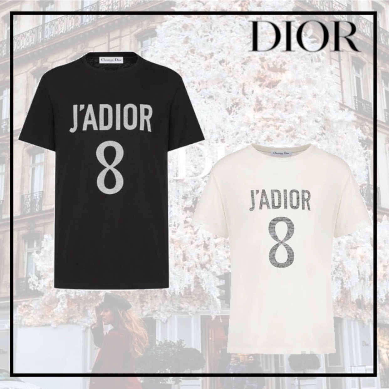 2022年レディースファッション福袋特集 Dior J'ADIOR 8 Tシャツ - T