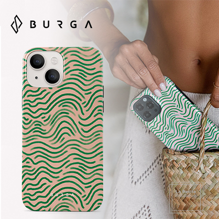 【BURGA】ユニセックス☆Salty Hair〇ボーダー柄〇機種各種