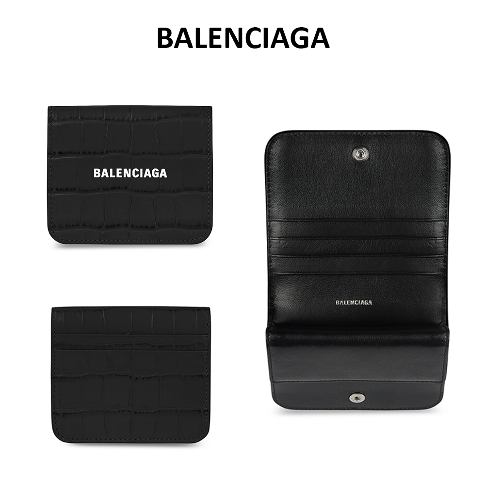 【BALENCIAGA/バレンシアガ】CASH FLAP コイン＆カードホルダー