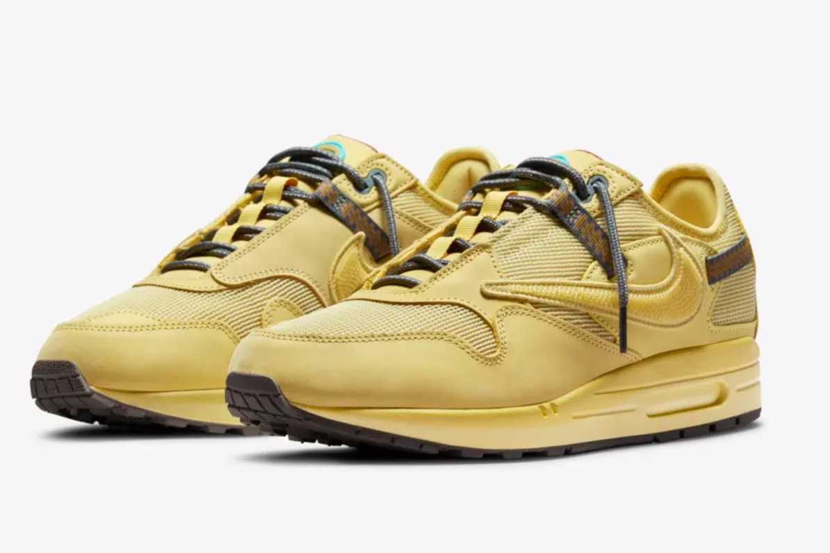 Travis Scott × Nike / Air Max 1 CACTUS Gold