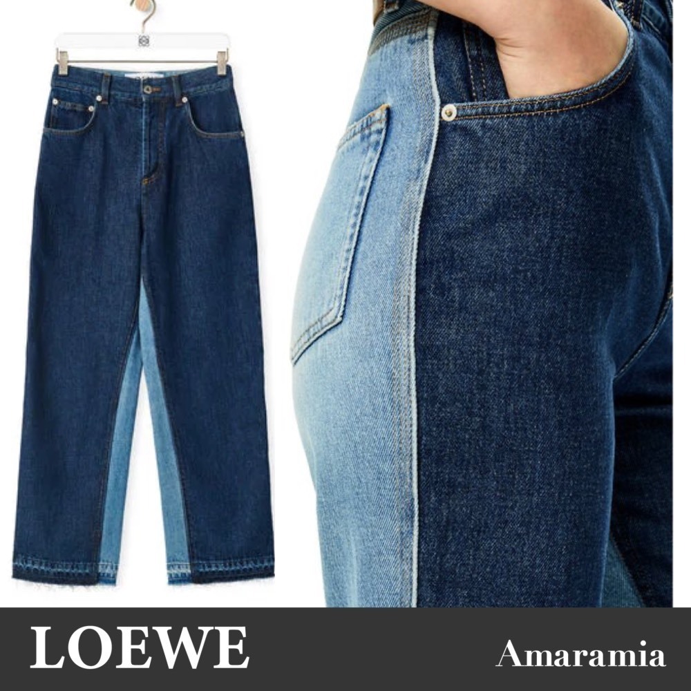LOEWE》22新作:クロップド ジーンズ (デニム) デニム・ジーパン