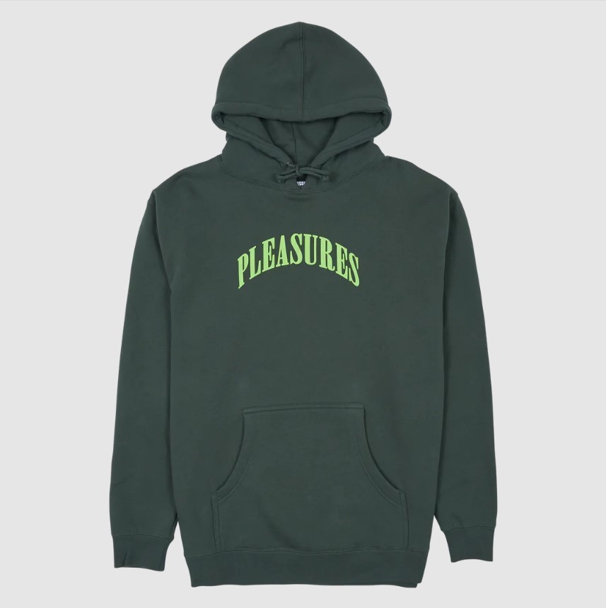 海外限定 PLEASURES サプライズ ブランドロゴ フーディ パーカー