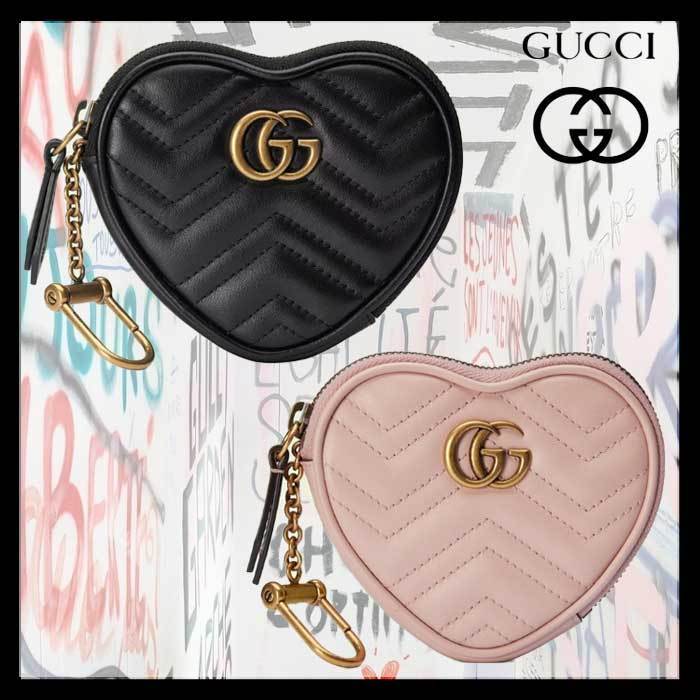初売り初売りGUCCI CGマーモント ハートシェイプコインケース コイン
