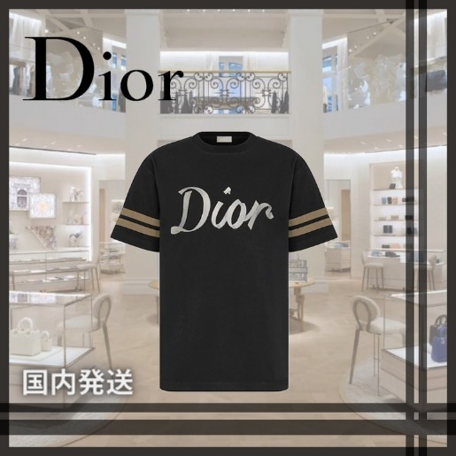 輝く高品質な ★新作★【DIOR】メンズ Tシャツ フィット リラックス Tシャツ・カットソー 輝く高品質な ★新作★【DIOR】メンズ Tシャツ フィット リラックス Tシャツ・カットソー