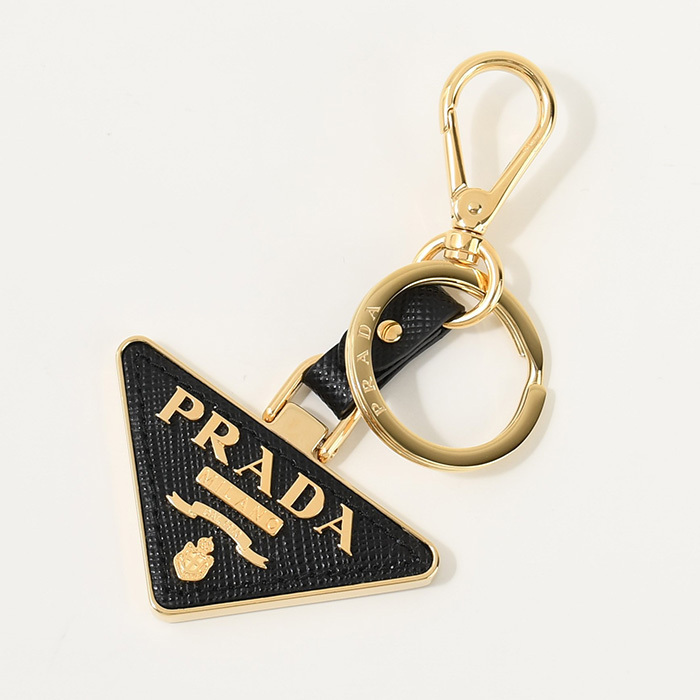 【国内即発】PRADA サフィアーノレザー キーリング