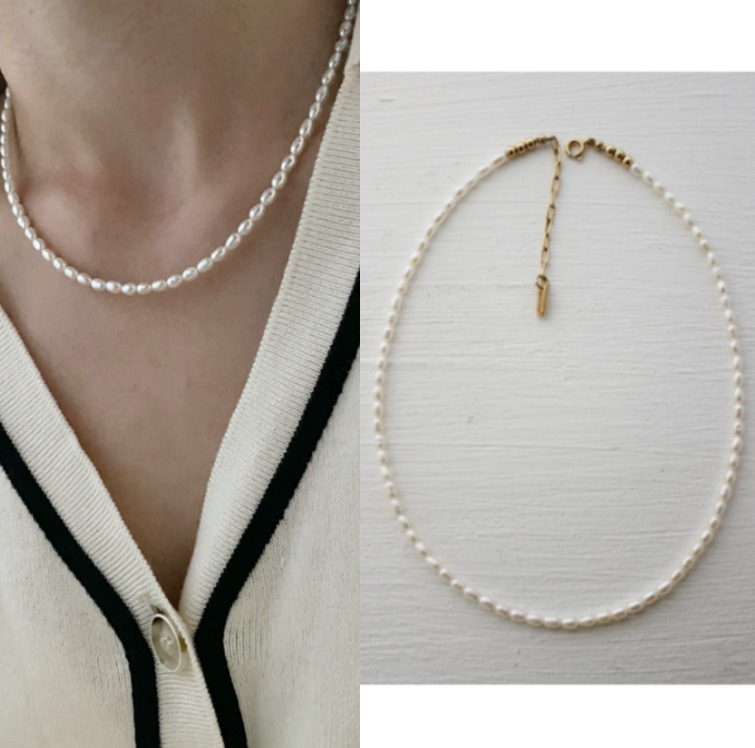 MAISON DE KIG☆Tawon Pearl Necklace