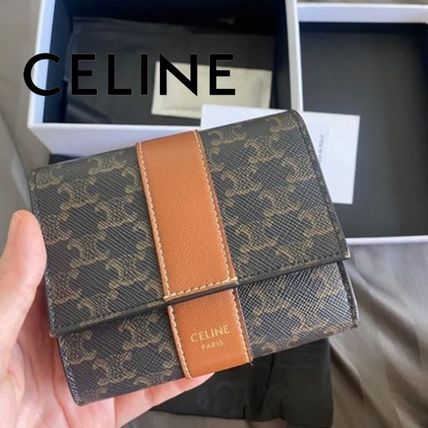 三つ折り,財布 CELINE Triomphe - 海外通販のBUYMA