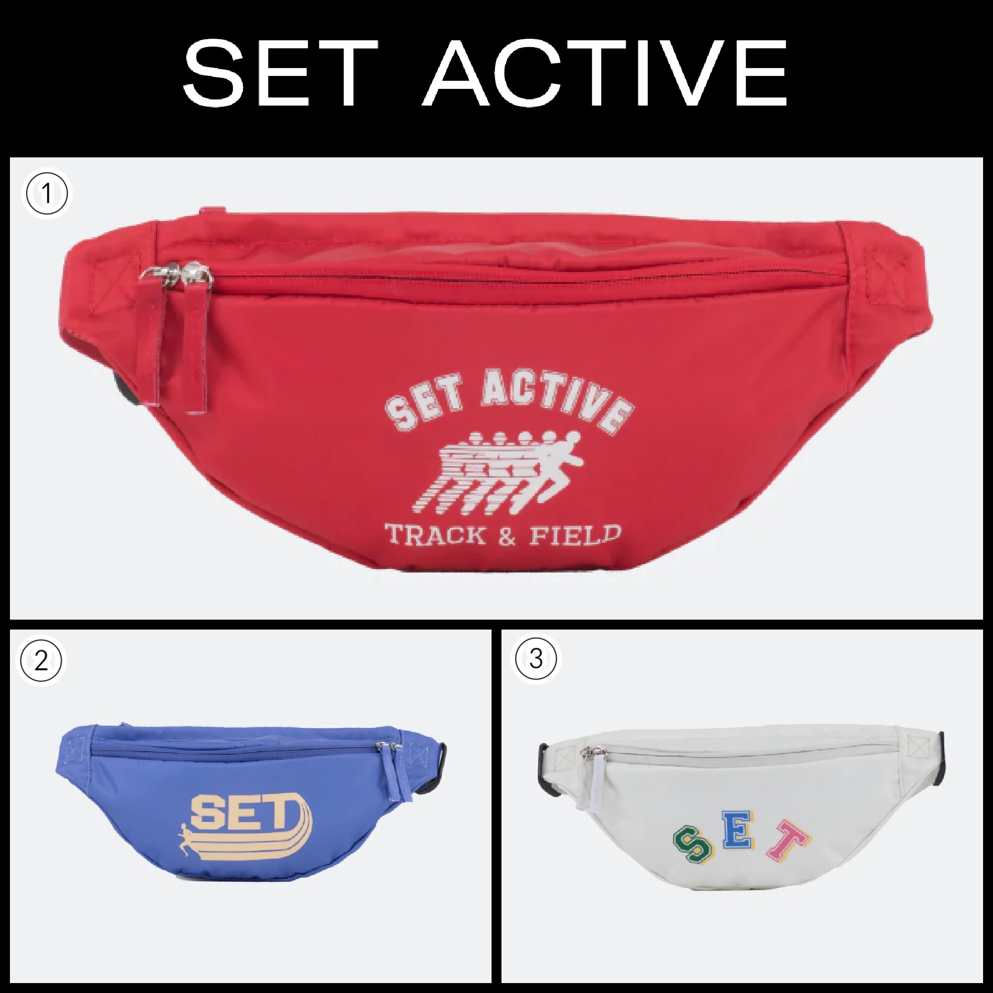 セレブ愛用♪ 人気 ☆SET ACTIVE☆ MERCH FANNY PACK