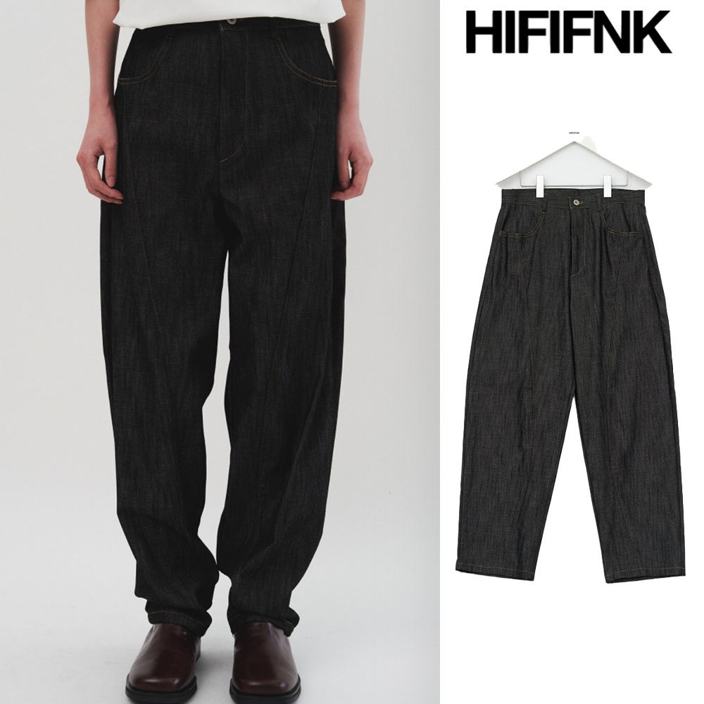 【HI FI FNK】Range Curved Denim