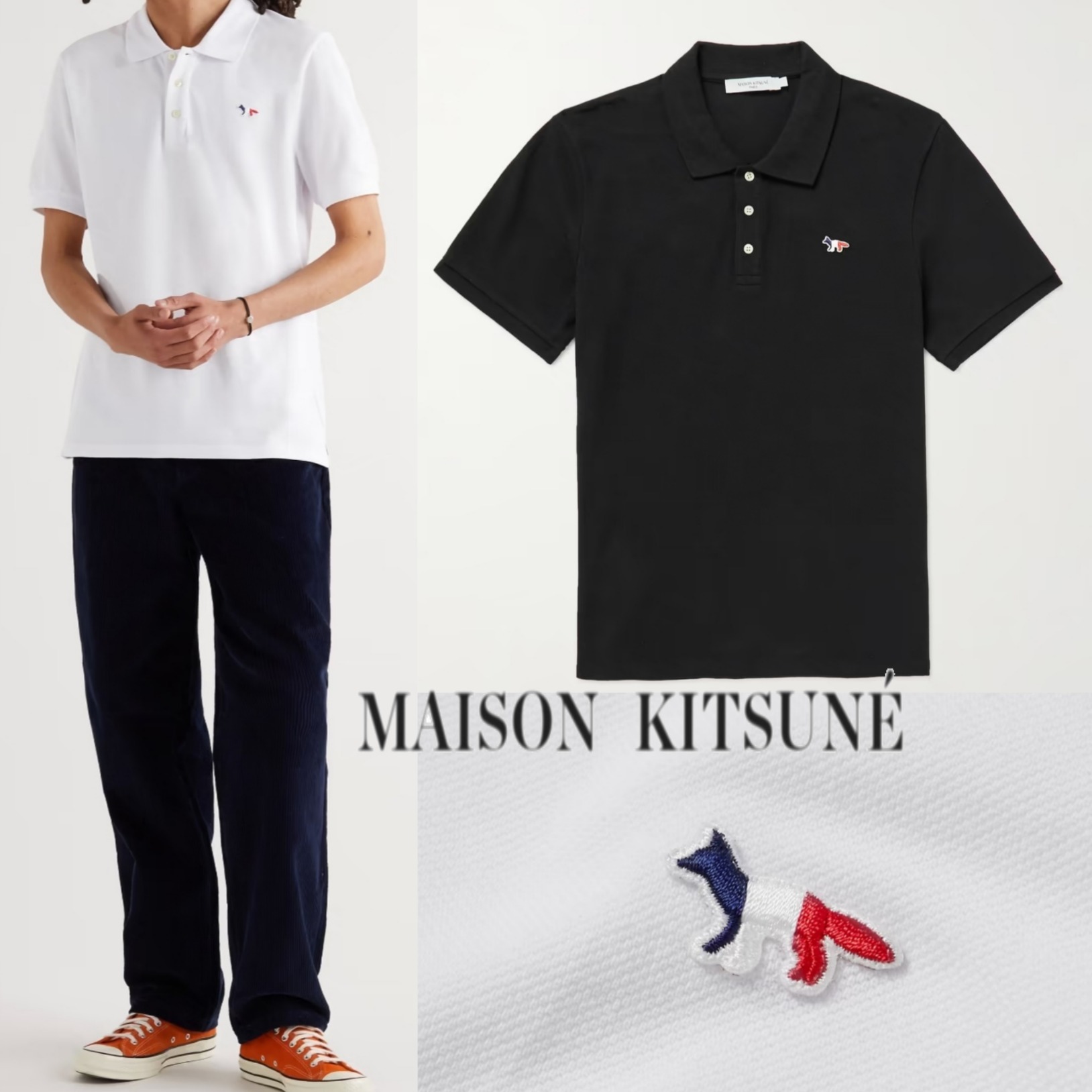 独特の素材
MAISONKITSUNEメゾンキツネ*ピケポロシャツ ポロシャツ 独特の素材
MAISONKITSUNEメゾンキツネ*ピケポロシャツ ポロシャツ