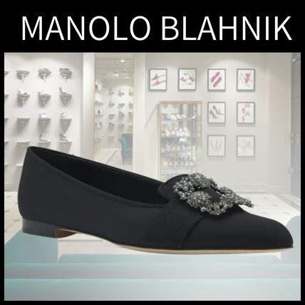 Manolo Blahnik x フラットシューズ(レディース) - 海外通販のBUYMA
