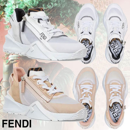 ピンク系 FENDI FENDI FLOW x 靴・シューズ(レディース)|新作を海外 ...