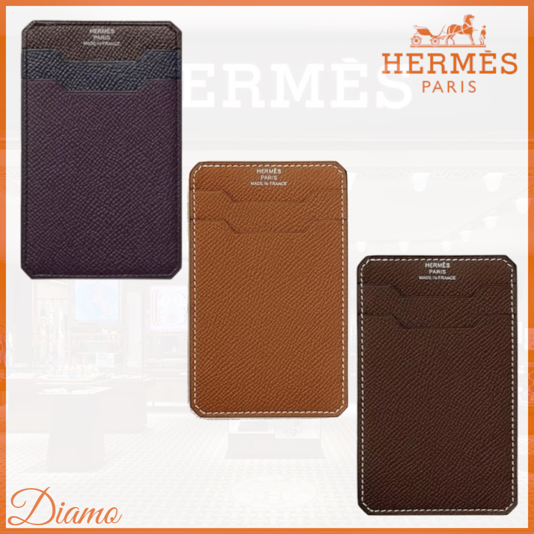 【キャッシュレスに最適♪】HERMES Porte-cartes City 3CC