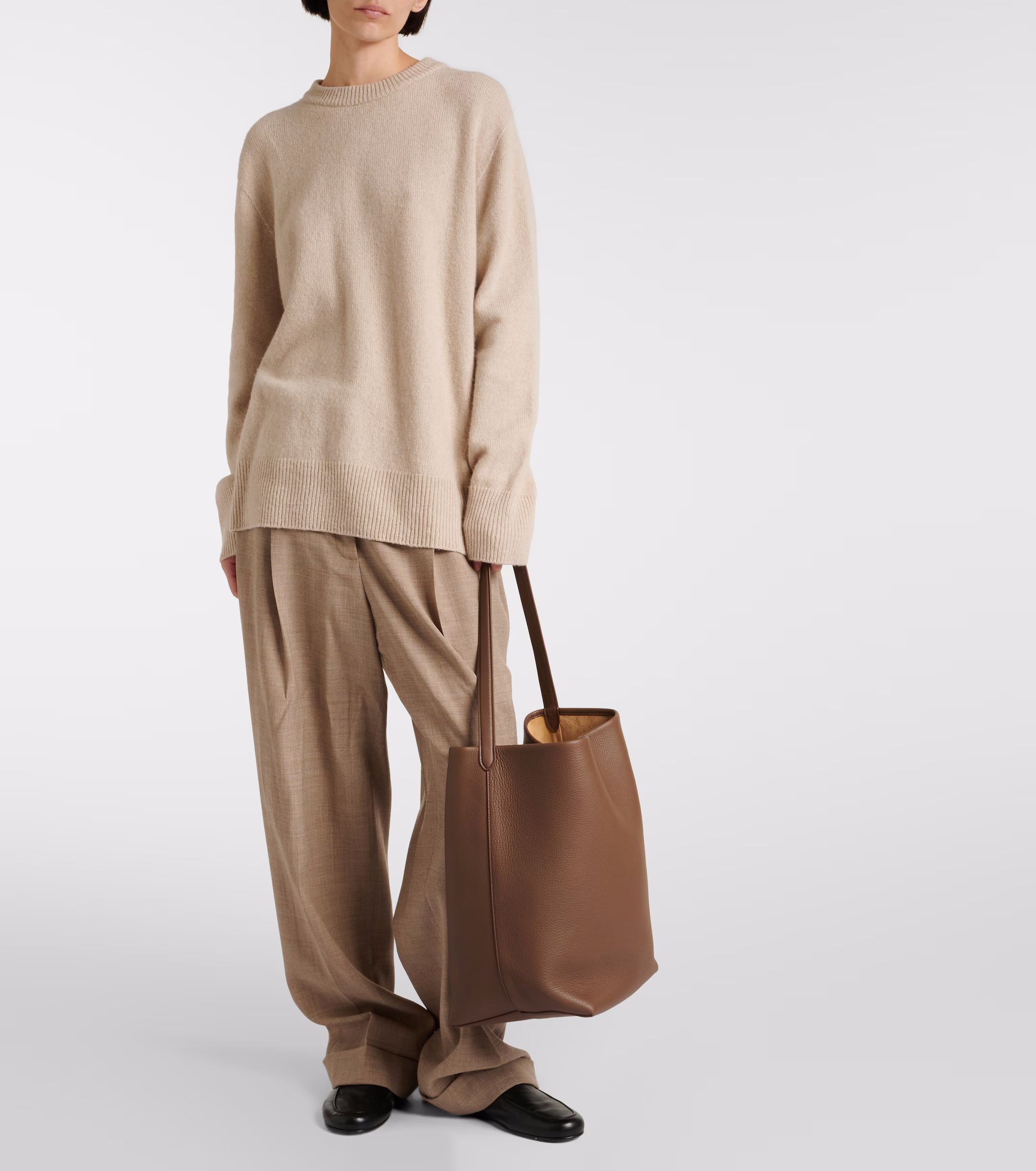 ★THE ROW★関税込♪日本未入荷♪N/S Park Large トートバッグ The Row Large N/S Park Tote Bag in Leather