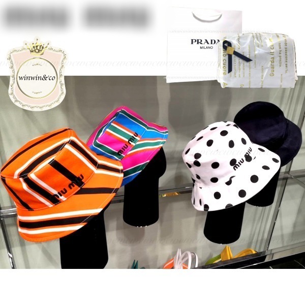 MIUMIU【セール】■国内発■いろいろ選べる 可愛いハット