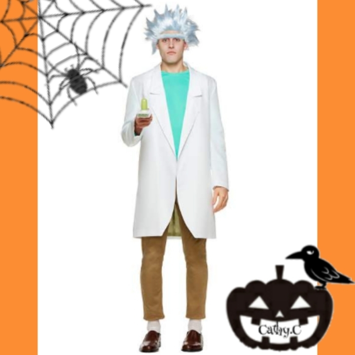 ハロウィン*コスチューム*衣装*コスプレ*天才科学者リック