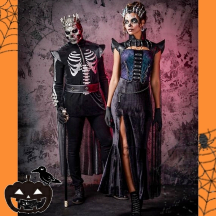ハロウィン*コスチューム*衣装*コスプレ*スケルトン*キング*骸骨